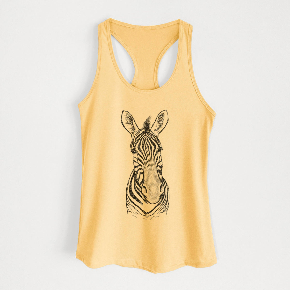 Damara Zebra - Equus quagga antiquorum - Women's Racerback Tanktop