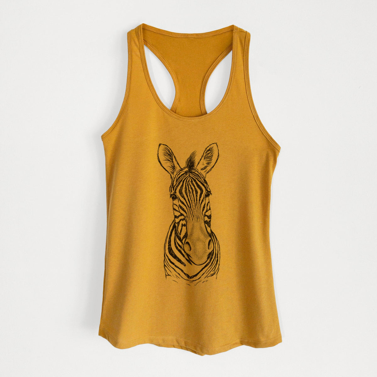 Damara Zebra - Equus quagga antiquorum - Women's Racerback Tanktop