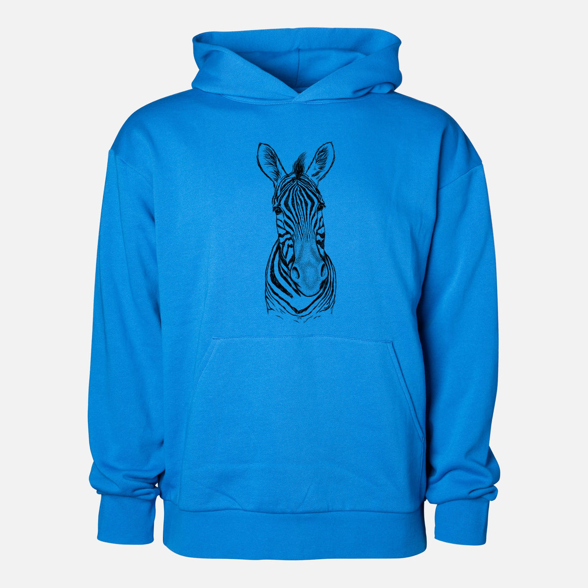 Damara Zebra - Equus quagga antiquorum  - Statement Midweight Hoodie