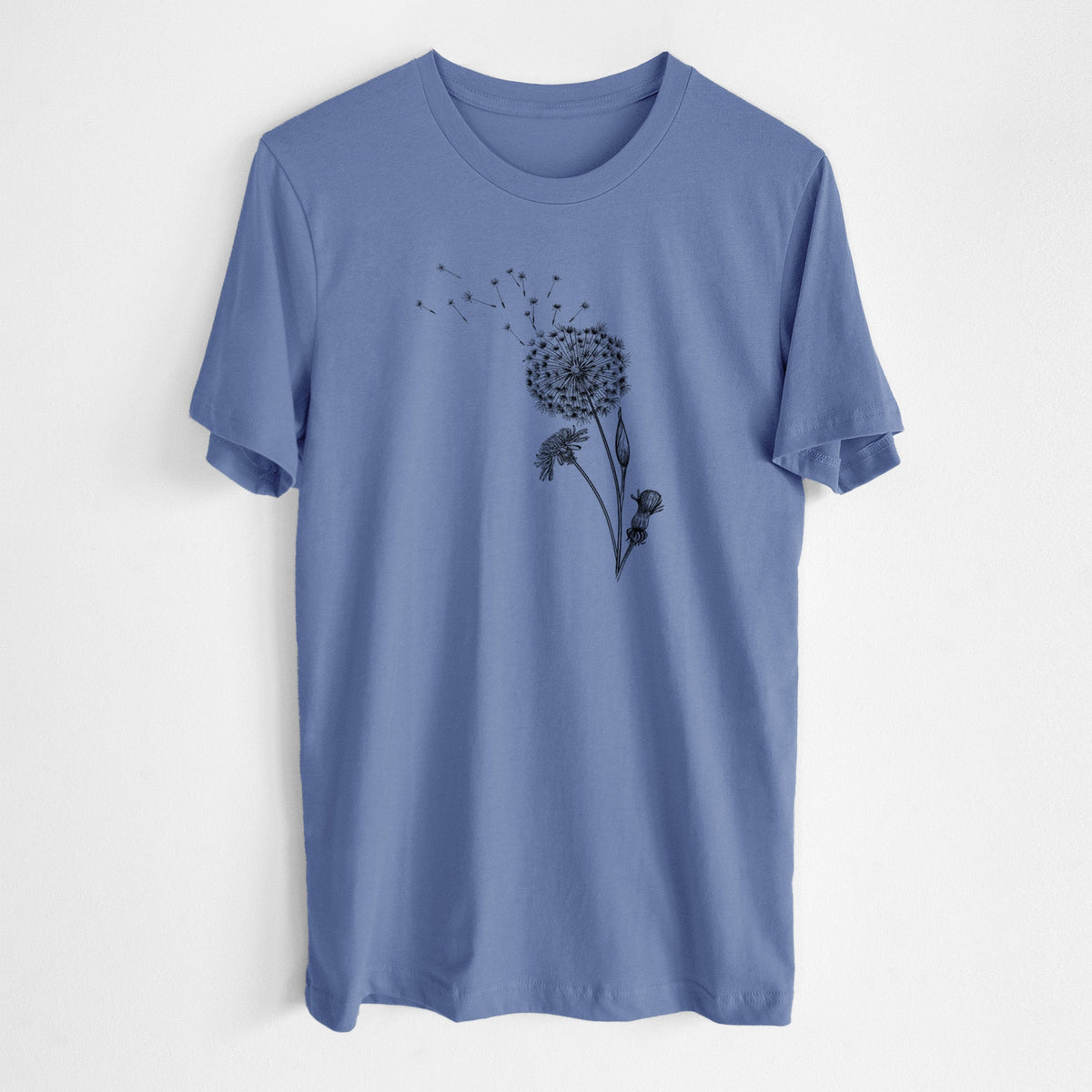 Common Dandelion - Taraxacum officinale - Lightweight 100% Cotton Unisex Crewneck