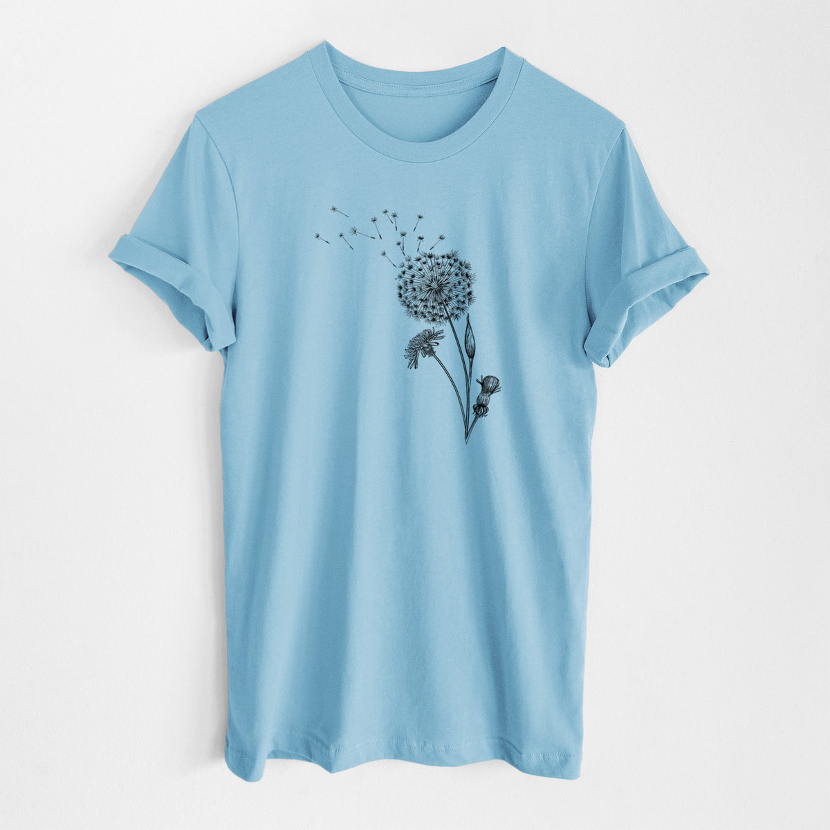 Common Dandelion - Taraxacum officinale - Lightweight 100% Cotton Unisex Crewneck
