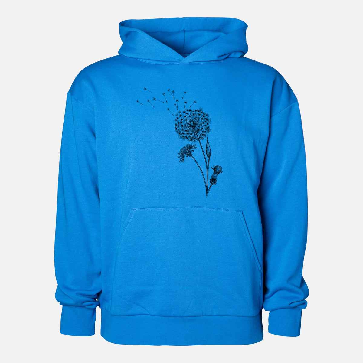 Common Dandelion - Taraxacum officinale  - Statement Midweight Hoodie