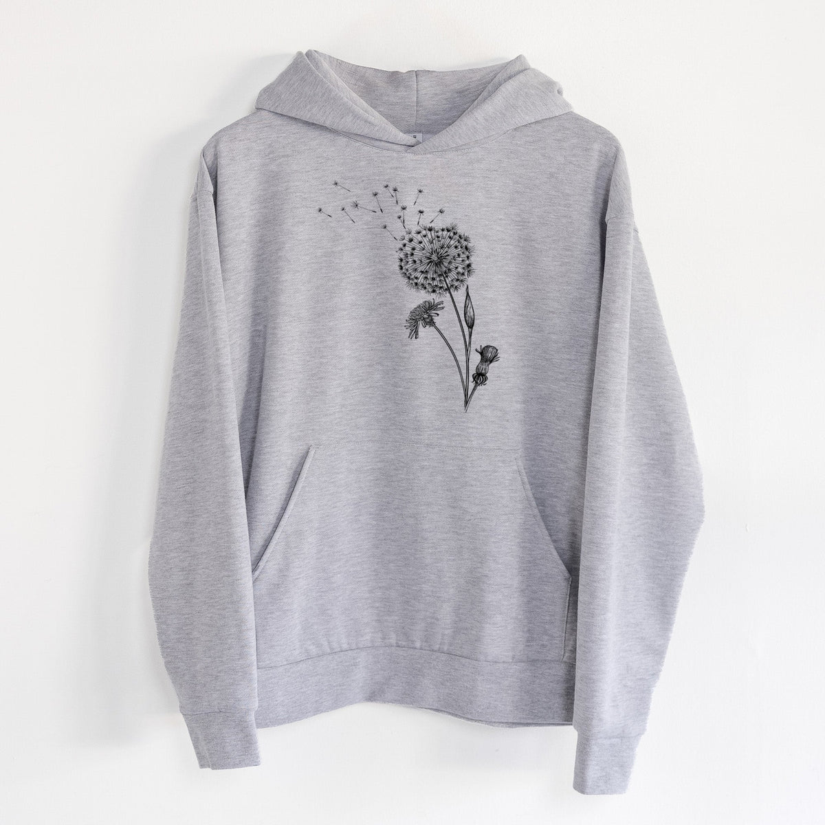 Common Dandelion - Taraxacum officinale  - Statement Midweight Hoodie