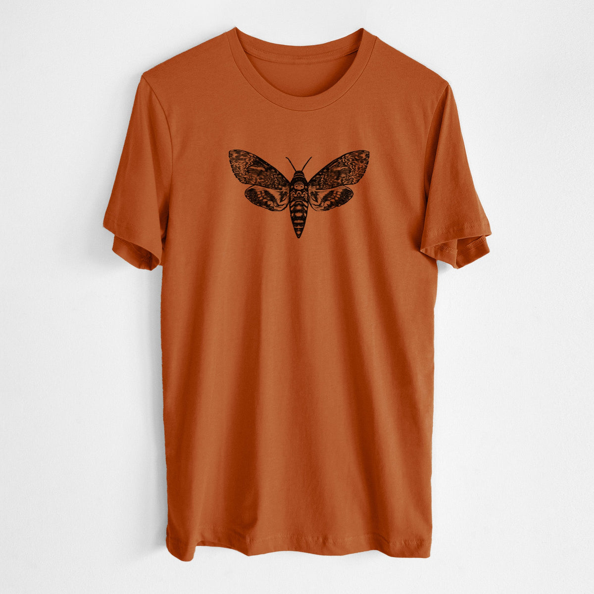 Death's-head Hawkmoth - Acherontia atropos - Lightweight 100% Cotton Unisex Crewneck