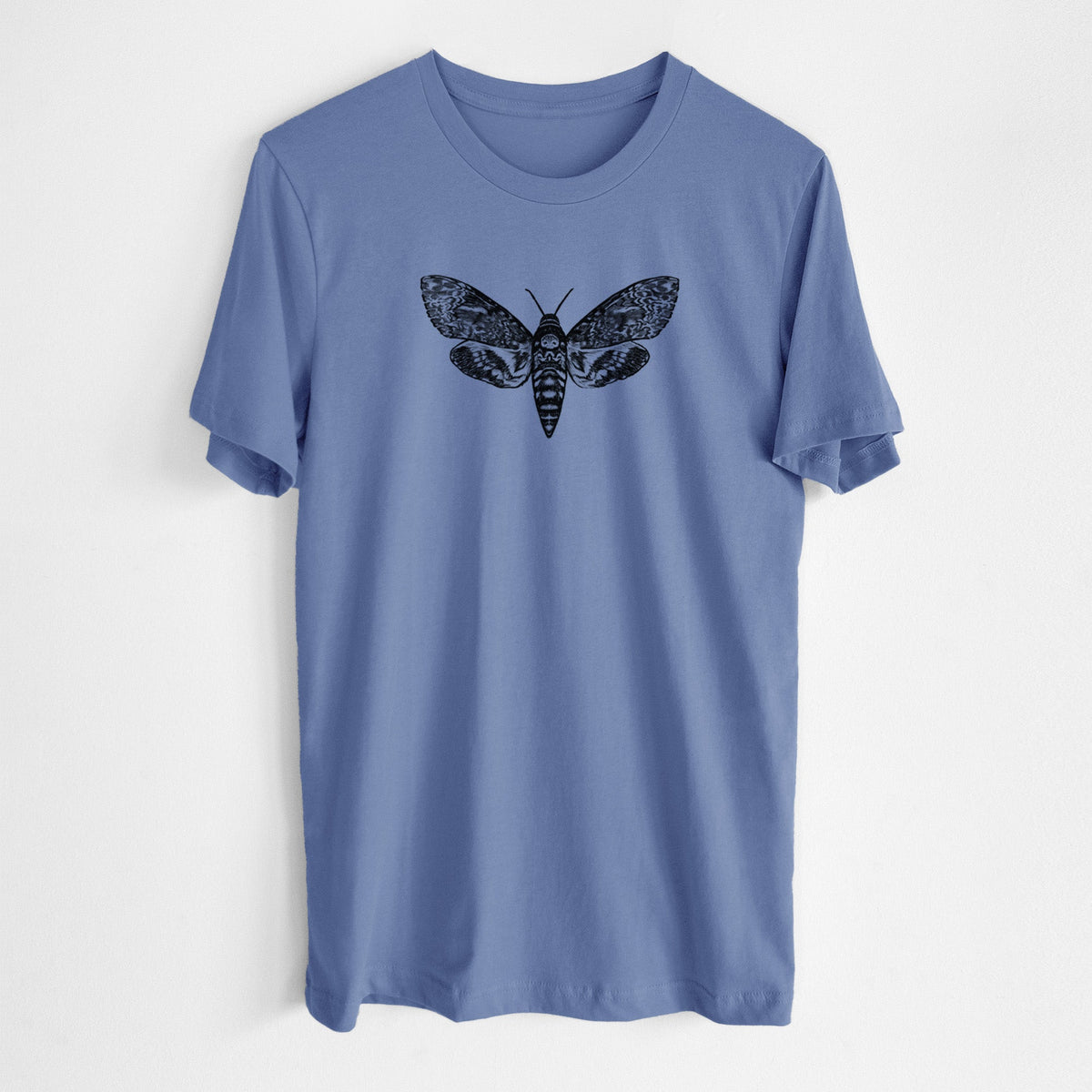 Death's-head Hawkmoth - Acherontia atropos - Lightweight 100% Cotton Unisex Crewneck