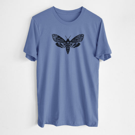 Death's-head Hawkmoth - Acherontia atropos - Lightweight 100% Cotton Unisex Crewneck