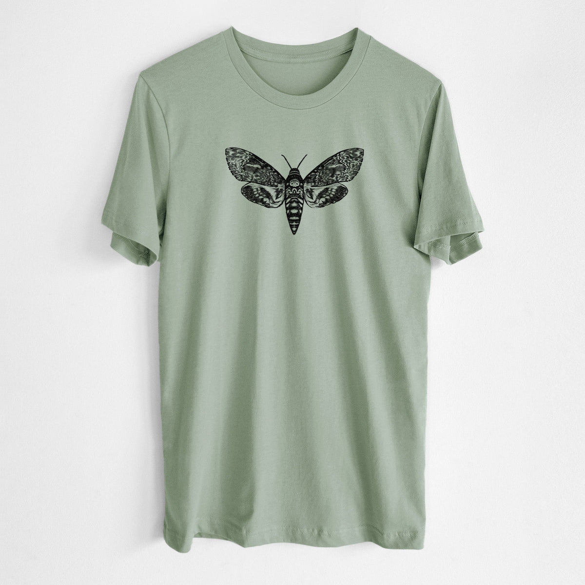 Death's-head Hawkmoth - Acherontia atropos - Lightweight 100% Cotton Unisex Crewneck
