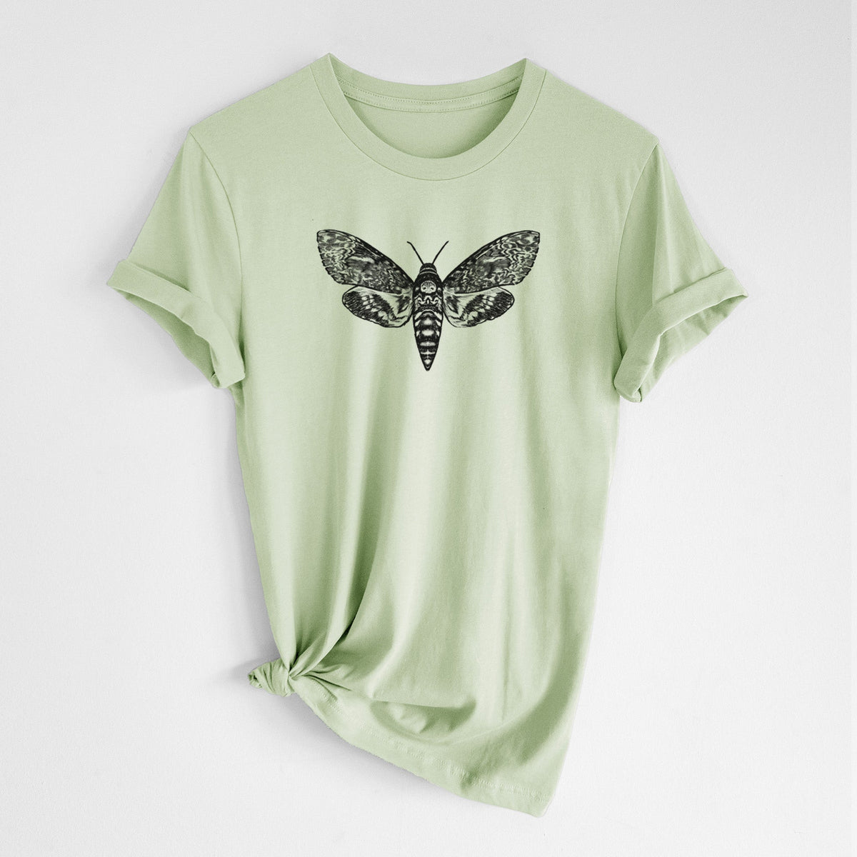 Death's-head Hawkmoth - Acherontia atropos - Lightweight 100% Cotton Unisex Crewneck
