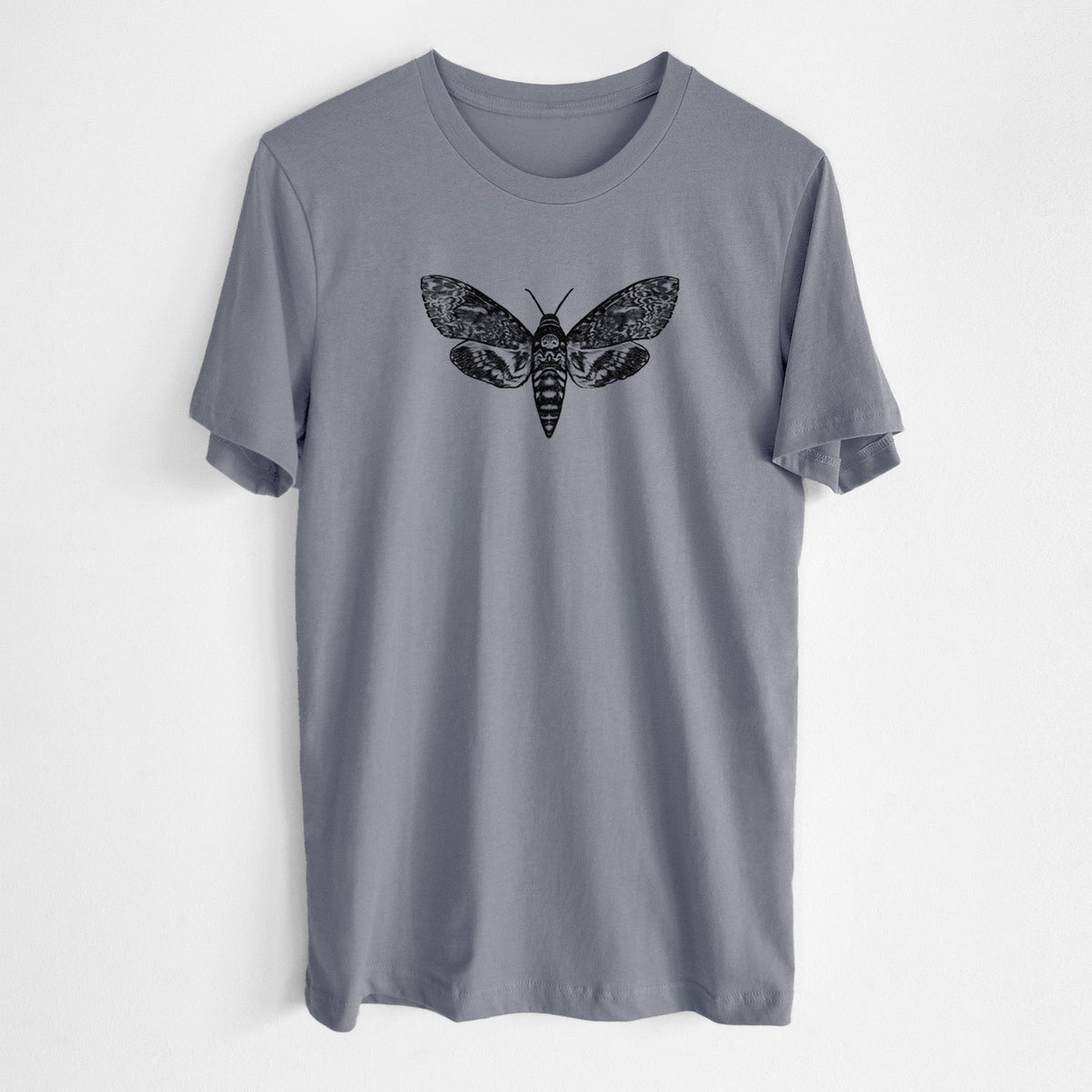 Death's-head Hawkmoth - Acherontia atropos - Lightweight 100% Cotton Unisex Crewneck