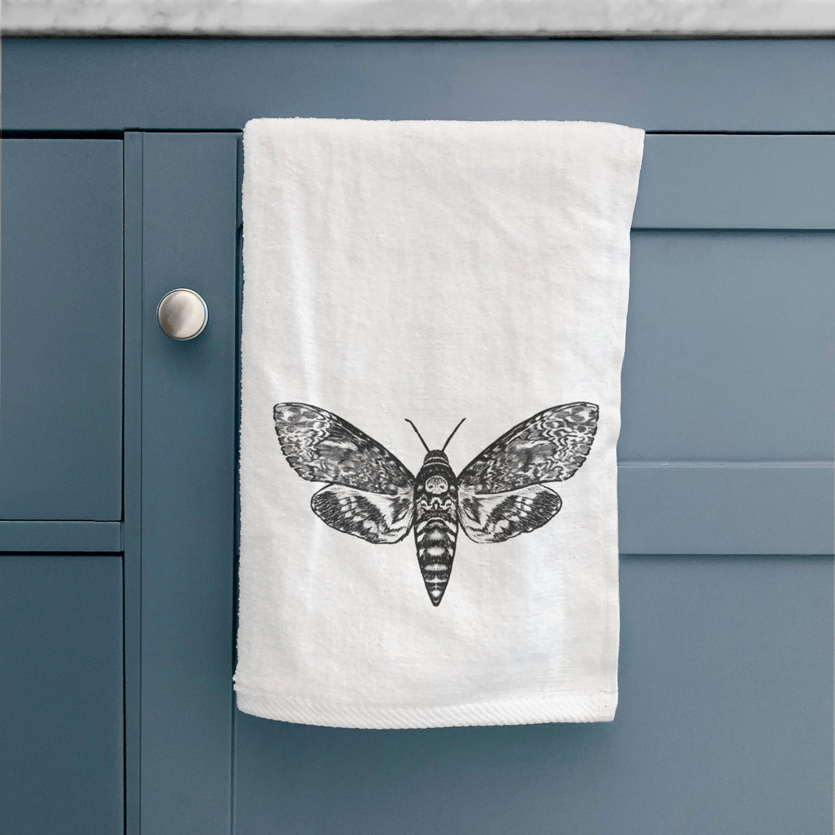 Death's-head Hawkmoth - Acherontia atropos Premium Decorative Hand Towel