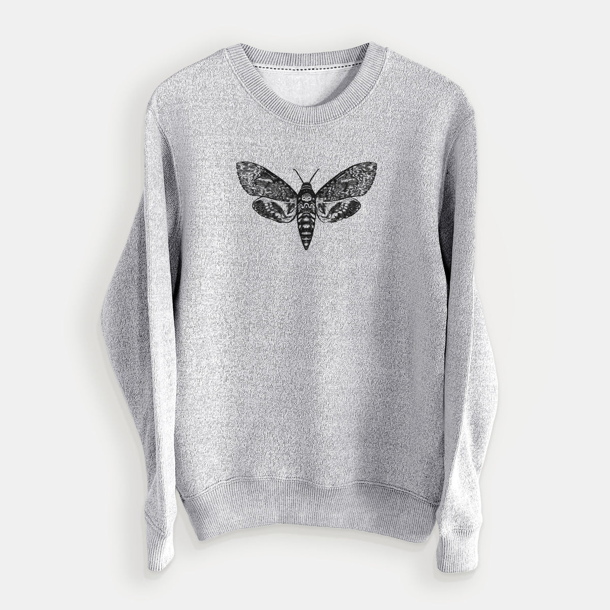 Death's-head Hawkmoth - Acherontia atropos - Knit Sweatshirt