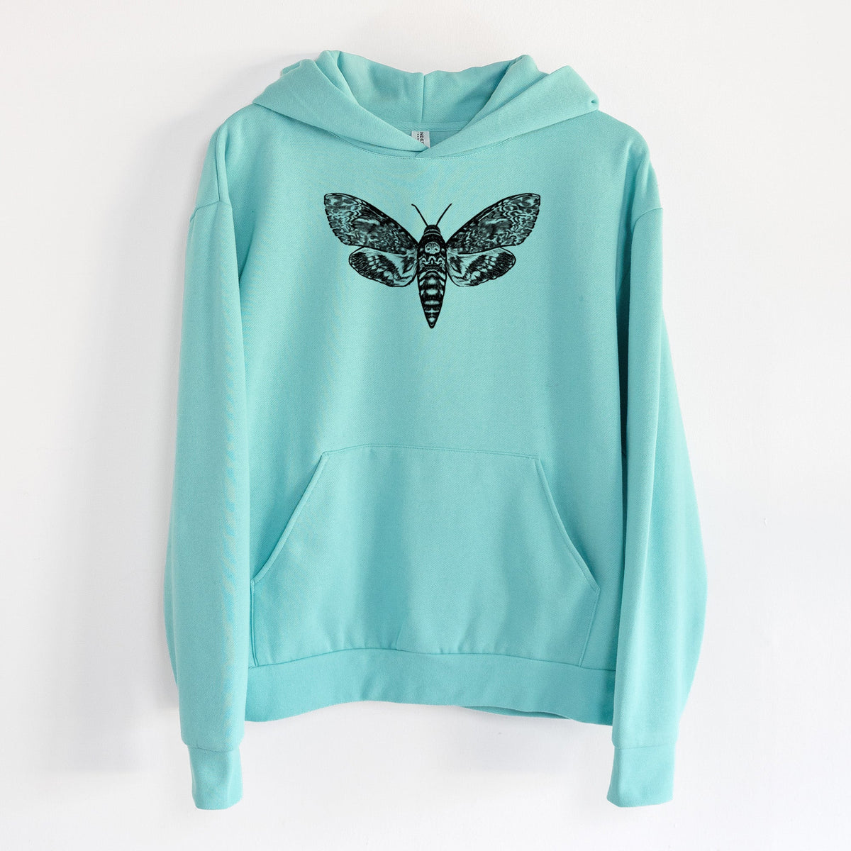 Death's-head Hawkmoth - Acherontia atropos  - Statement Midweight Hoodie