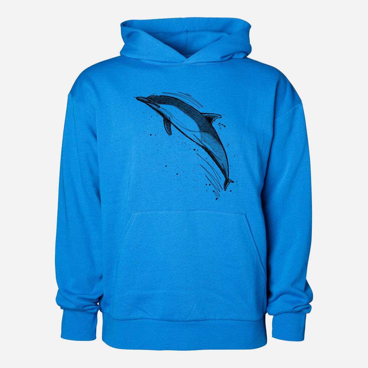 Short-Beaked Common Dolphin - Delphinus delphis  - Statement Midweight Hoodie