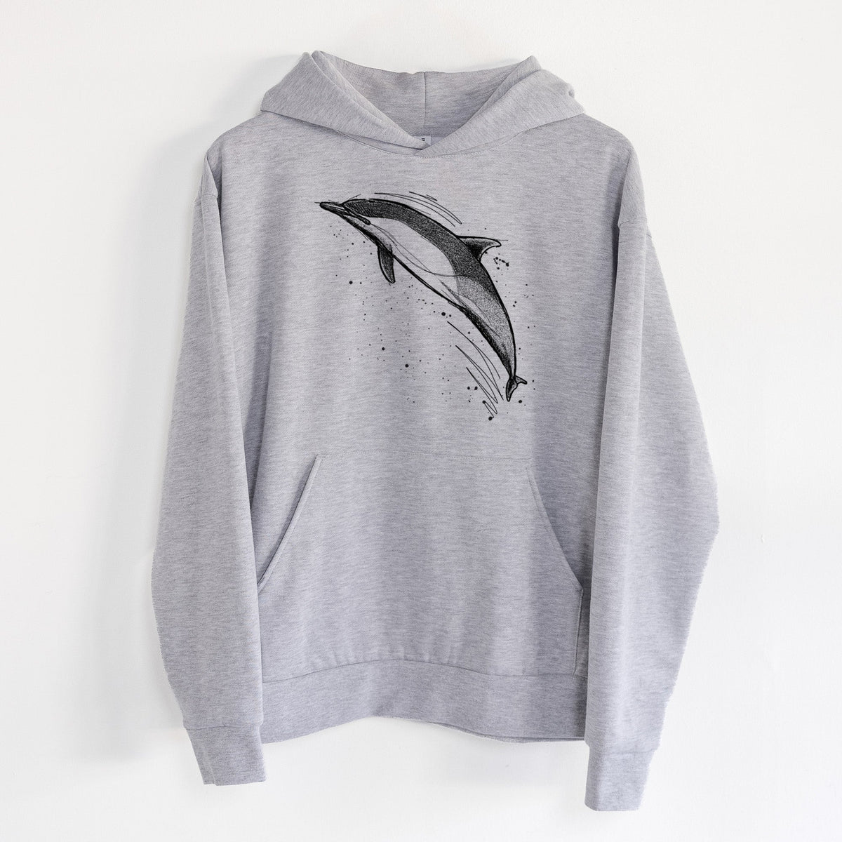 Short-Beaked Common Dolphin - Delphinus delphis  - Statement Midweight Hoodie