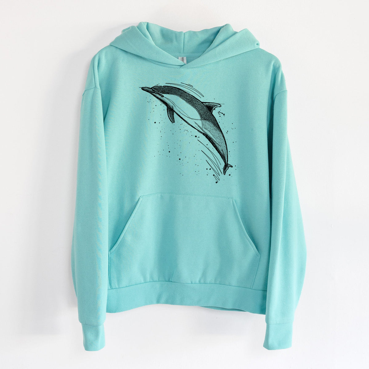 Short-Beaked Common Dolphin - Delphinus delphis  - Statement Midweight Hoodie