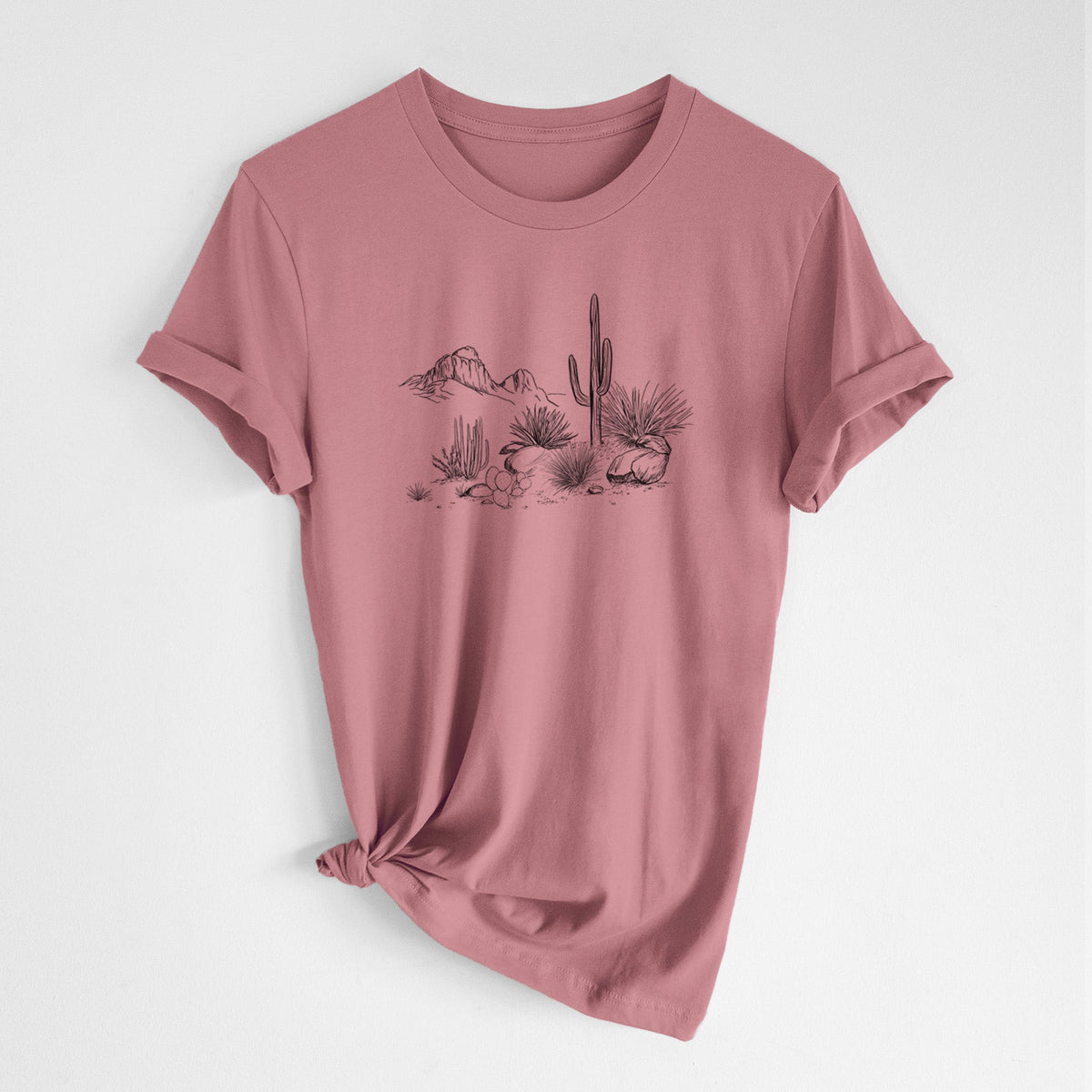 Desert Landscape - Lightweight 100% Cotton Unisex Crewneck
