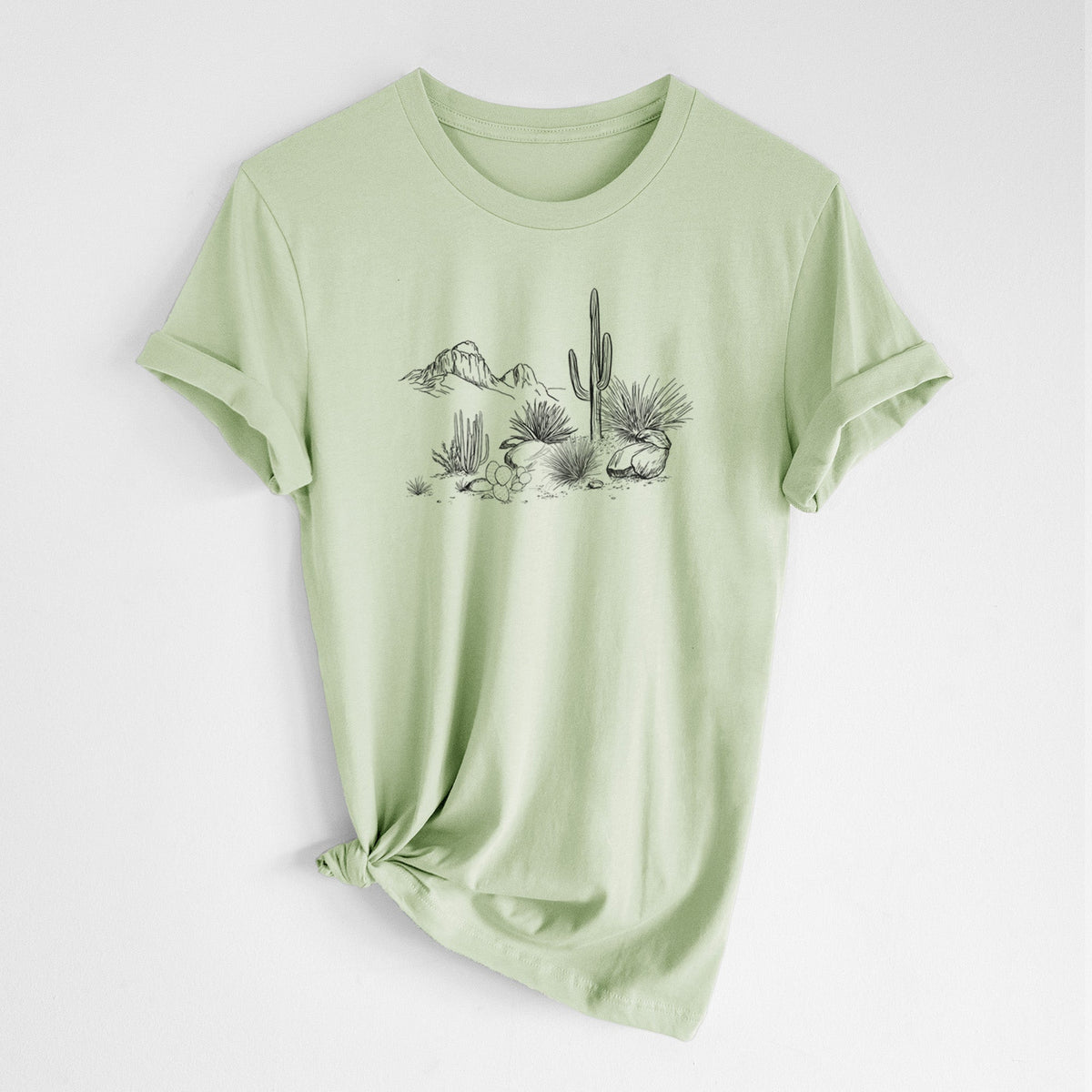 Desert Landscape - Lightweight 100% Cotton Unisex Crewneck