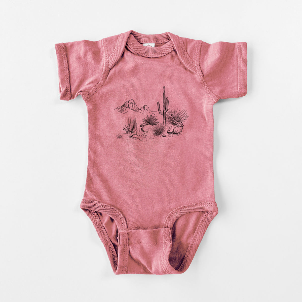Desert Landscape - Baby Fine Jersey Bodysuit