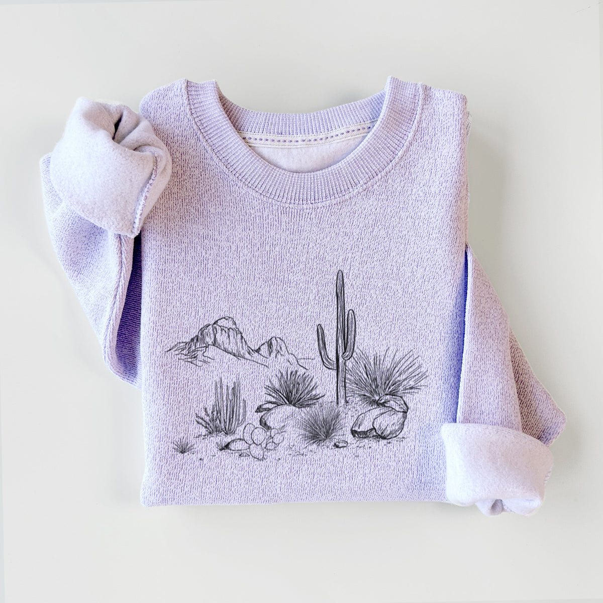 Desert Landscape - Knit Sweatshirt