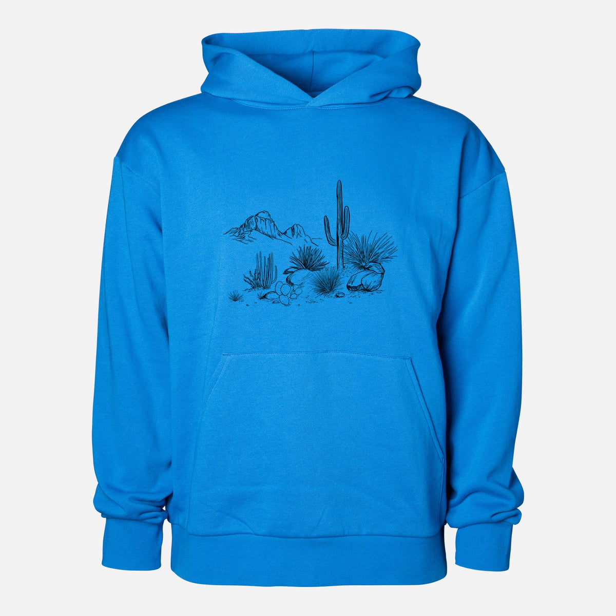 Desert Landscape  - Statement Midweight Hoodie