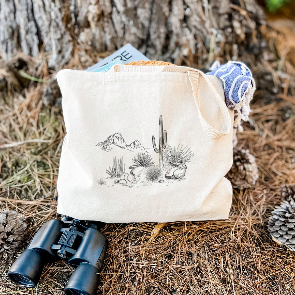 Desert Landscape - Tote Bag