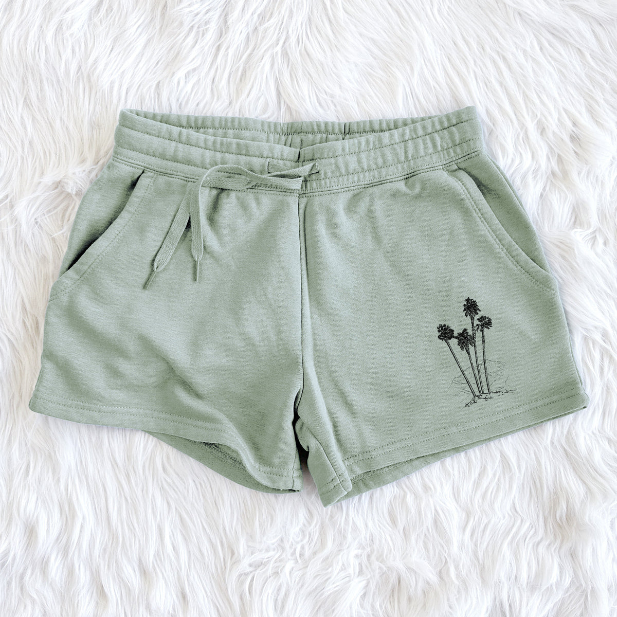 Desert Palms - Mexican Fan Palm - Washingtonia robusta - Women's Cali Wave Shorts