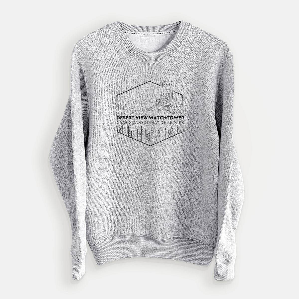 Desert View Watchtower - Grand Canyon National Park - Knit Sweatshirt