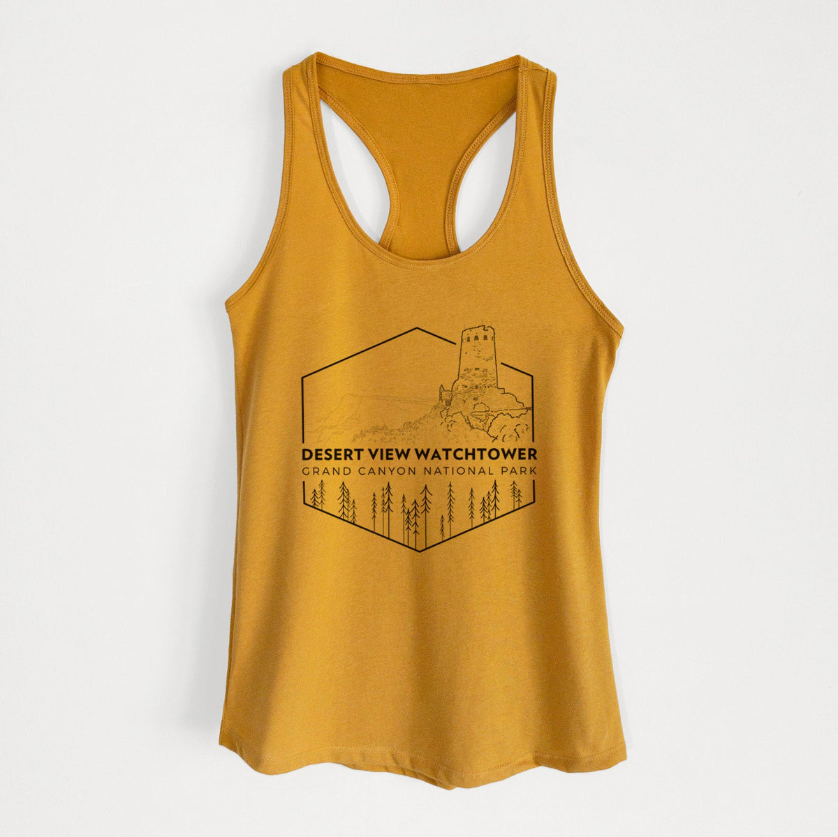 Desert View Watchtower - Grand Canyon National Park - Women's Racerback Tanktop