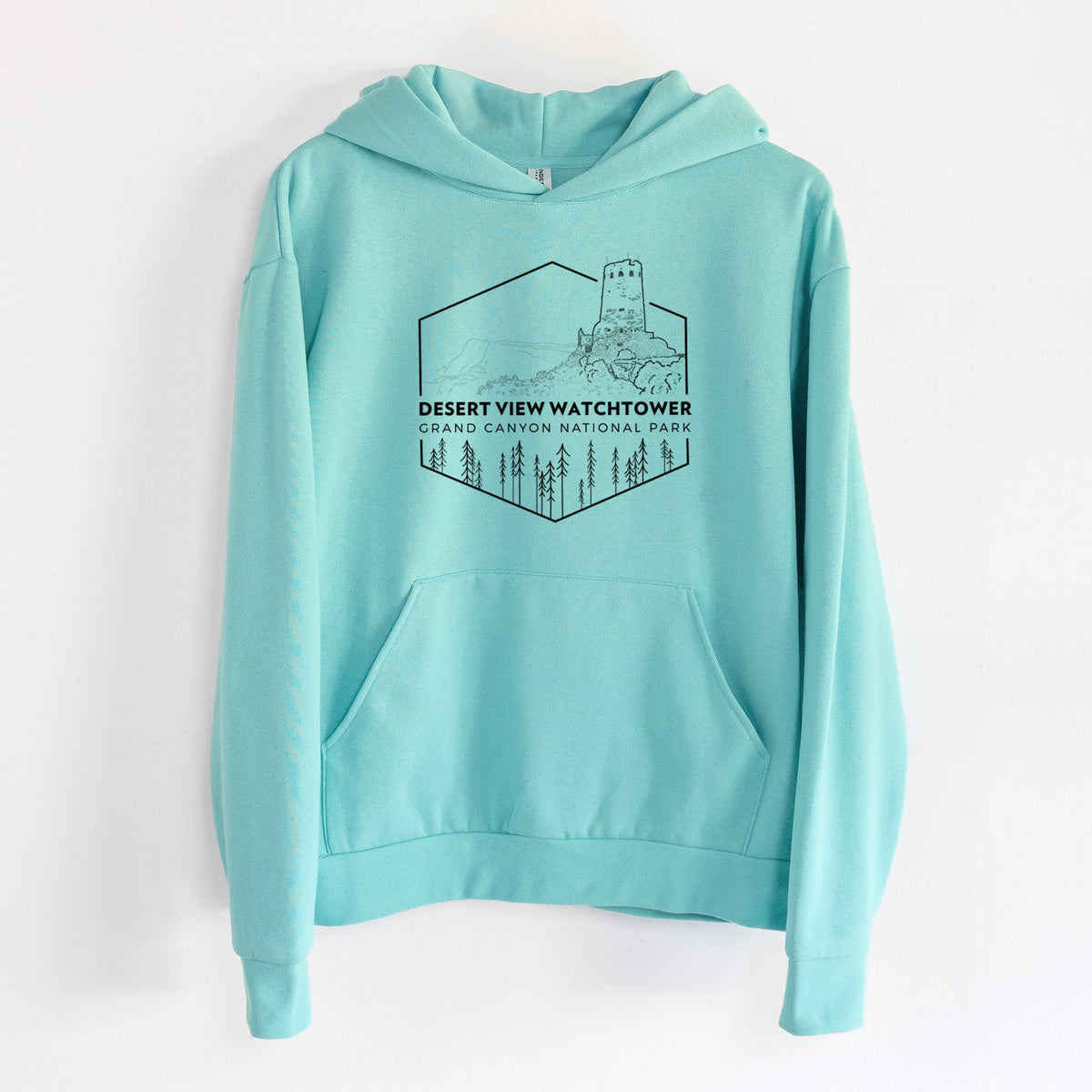 Desert View Watchtower - Grand Canyon National Park  - Statement Midweight Hoodie