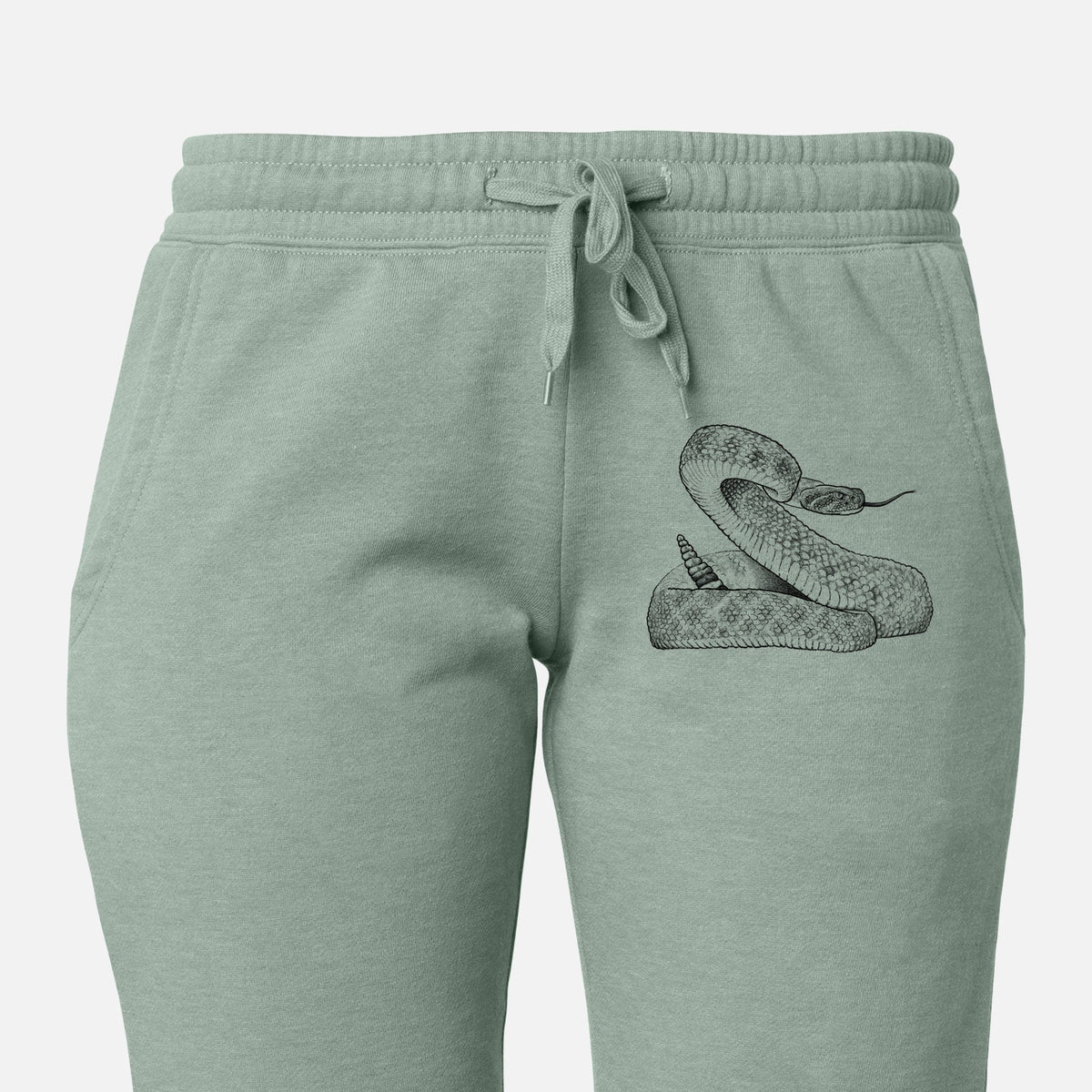 Western Diamondback Rattlesnake - Crotalus atrox - Women's Cali Wave Jogger Sweatpants