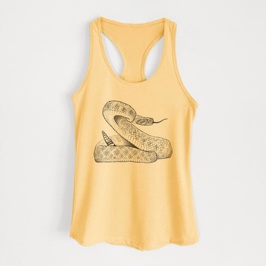 Western Diamondback Rattlesnake - Crotalus atrox - Women's Racerback Tanktop