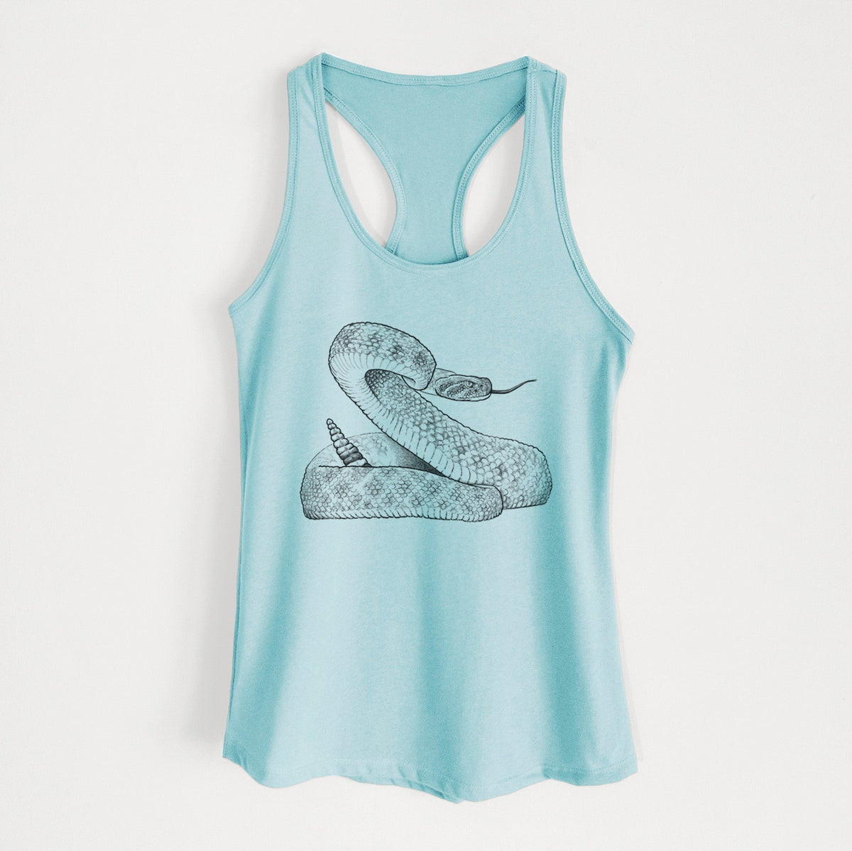 Western Diamondback Rattlesnake - Crotalus atrox - Women's Racerback Tanktop