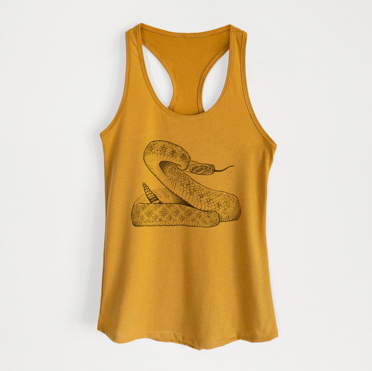 Western Diamondback Rattlesnake - Crotalus atrox - Women's Racerback Tanktop