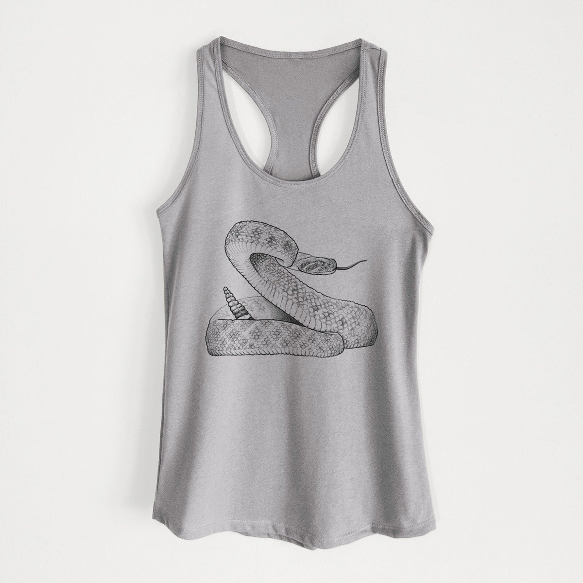 Western Diamondback Rattlesnake - Crotalus atrox - Women's Racerback Tanktop