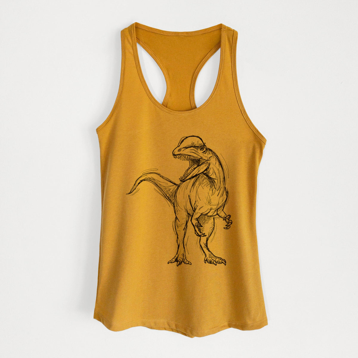 Dilophosaurus Wetherilli - Women's Racerback Tanktop