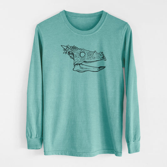 Dracorex Skull - Men's Heavyweight 100% Cotton Long Sleeve