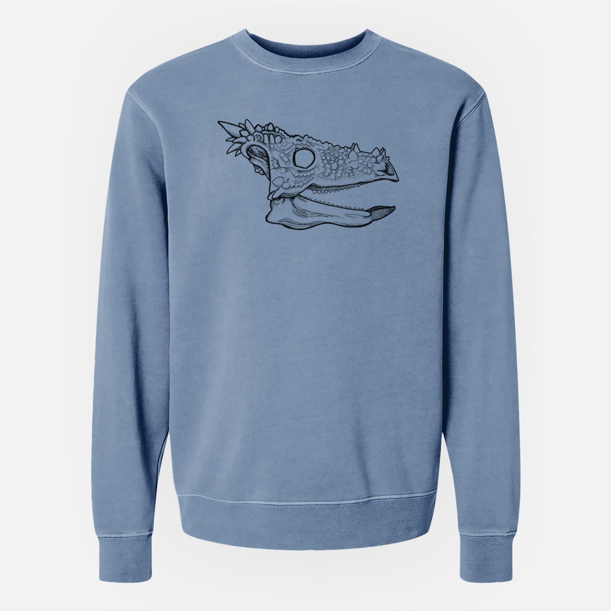 Dracorex Skull - Unisex Pigment Dyed Crew Sweatshirt