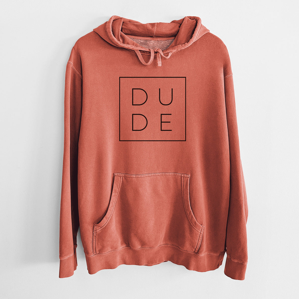 Dude Boxed - Unisex Pigment Dyed Hoodie