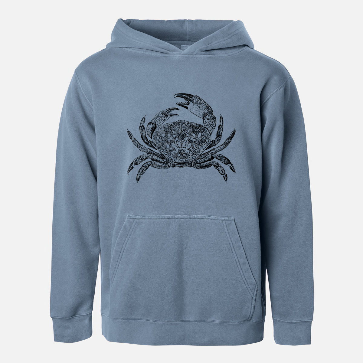 Dungeness Crab - Youth Pigment Dyed Hoodie