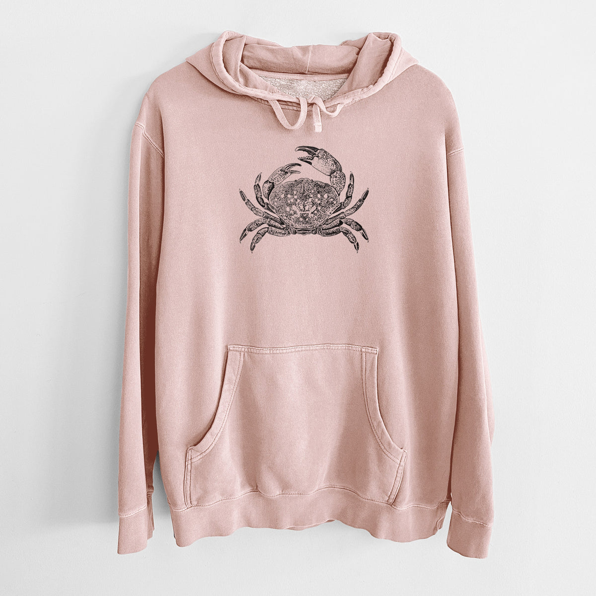 Dungeness Crab - Unisex Pigment Dyed Hoodie