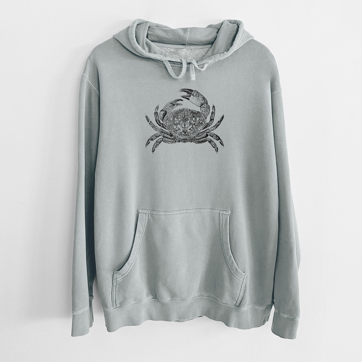 Dungeness Crab - Unisex Pigment Dyed Hoodie