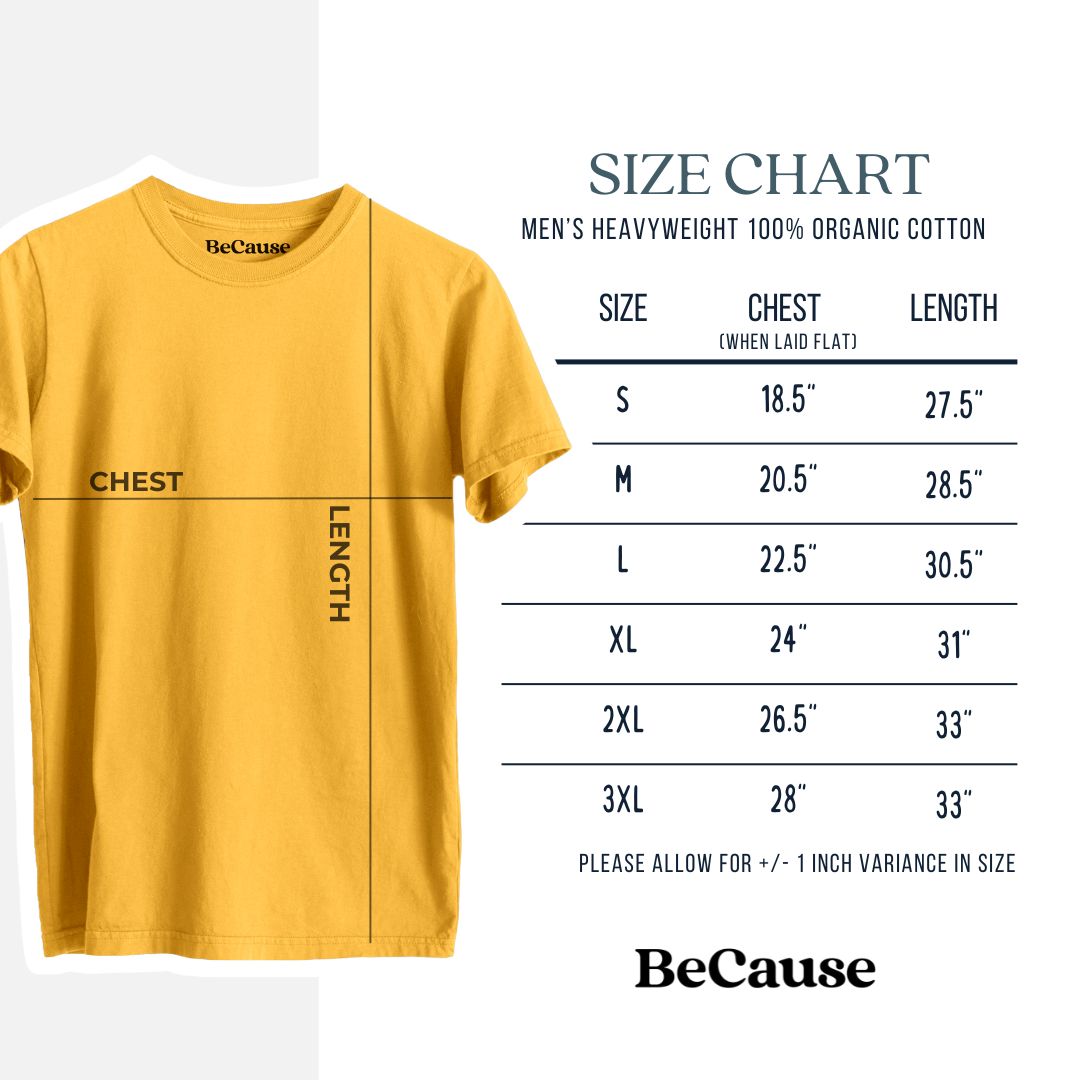 CLOSEOUT - Heavyweight Men's 100% Organic Cotton Tee