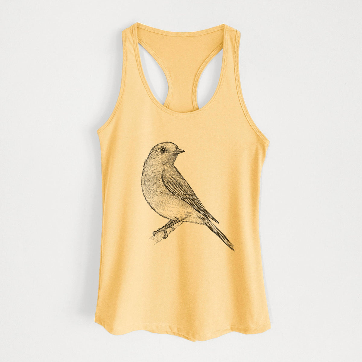 Eastern Bluebird - Sialia sialis - Women's Racerback Tanktop