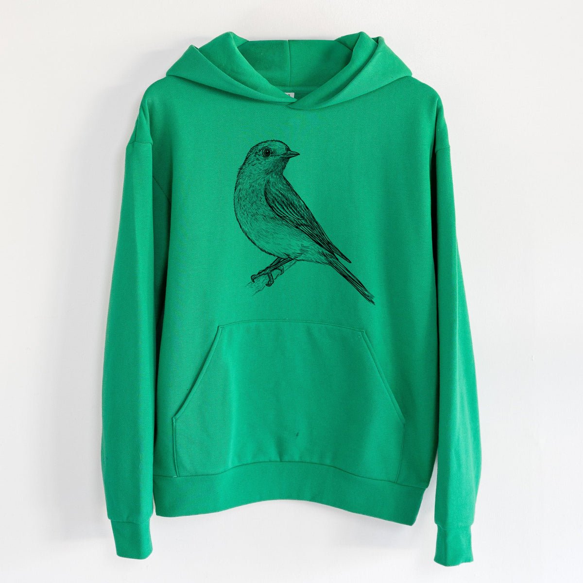 Eastern Bluebird - Sialia sialis  - Statement Midweight Hoodie
