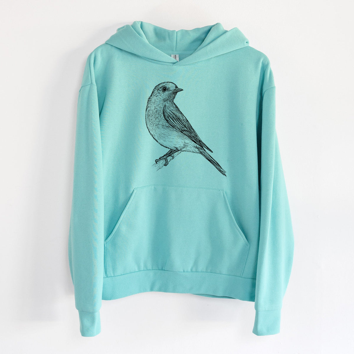Eastern Bluebird - Sialia sialis  - Statement Midweight Hoodie