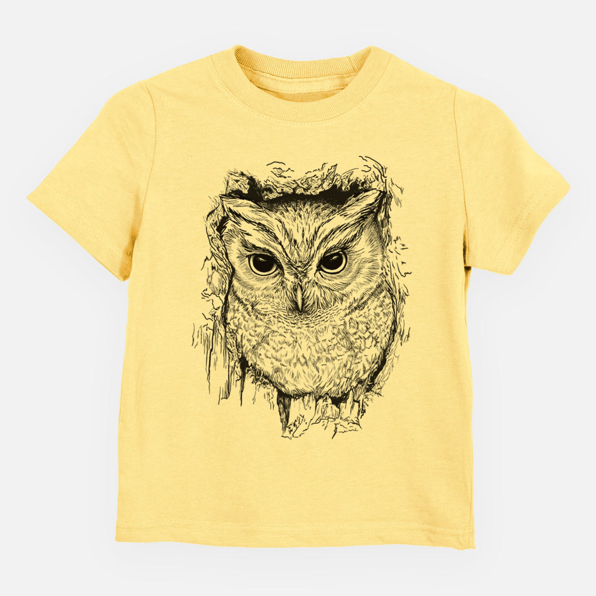 Eastern Screech Owl - Megascops asio - Toddler/Youth Shirt