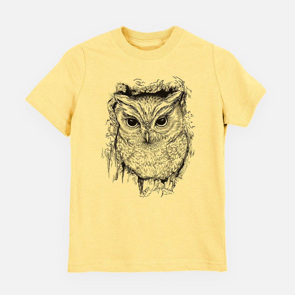 Eastern Screech Owl - Megascops asio - Toddler/Youth Shirt
