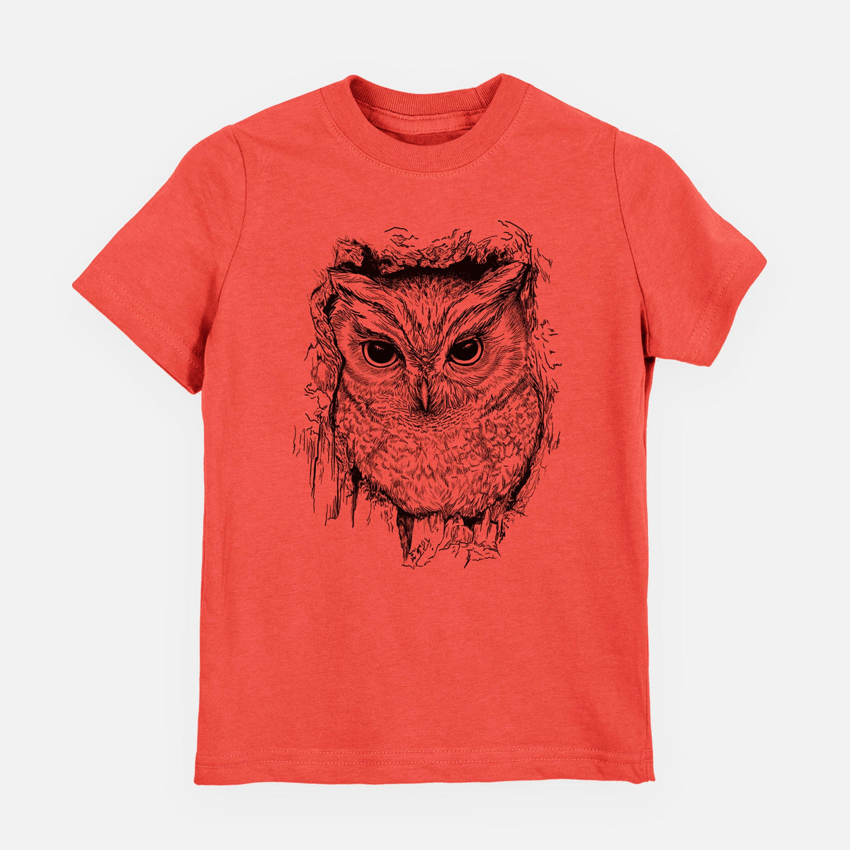 Eastern Screech Owl - Megascops asio - Toddler/Youth Shirt