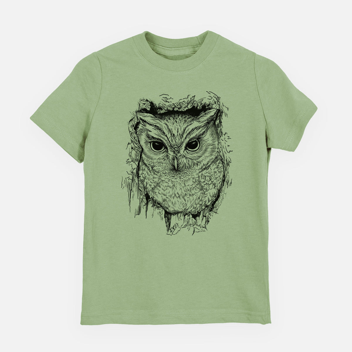 Eastern Screech Owl - Megascops asio - Toddler/Youth Shirt