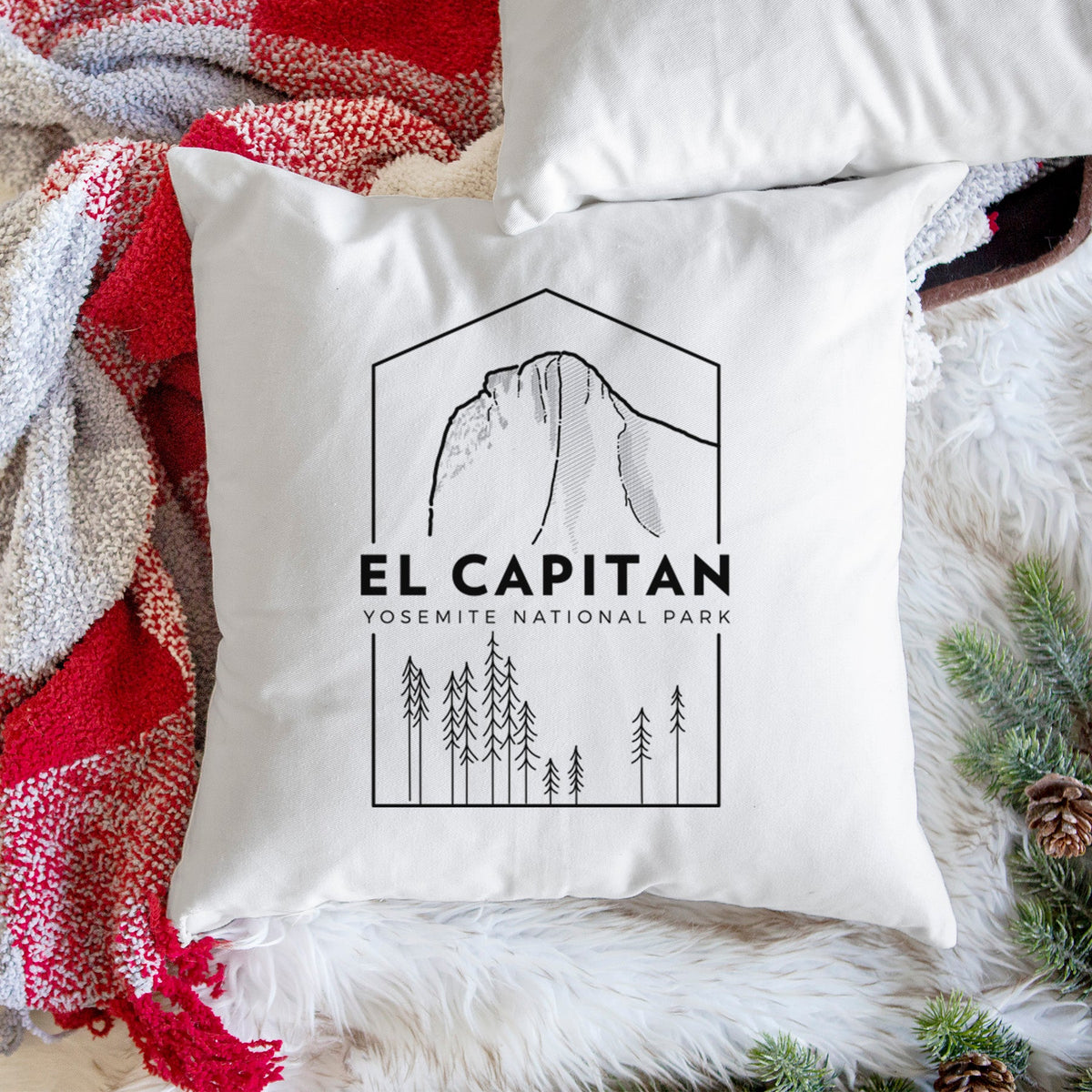 El Capitan - Yosemite National Park - Throw Pillow Cover